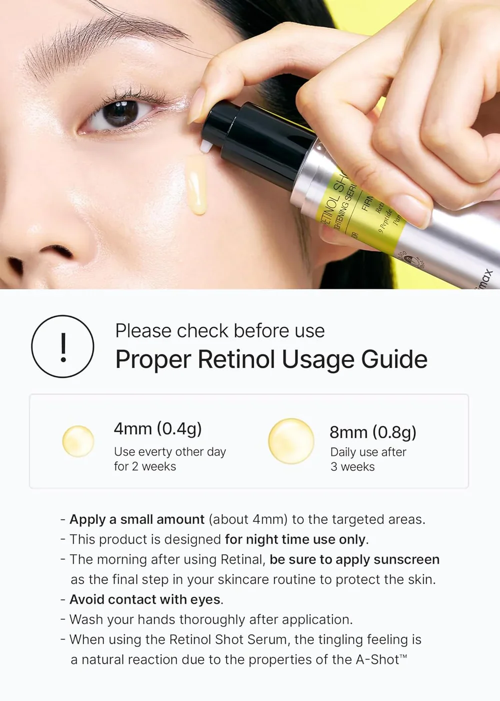 CELIMAX The Vita-A Retinol Shot Tightening Serum 30ml - Image 2