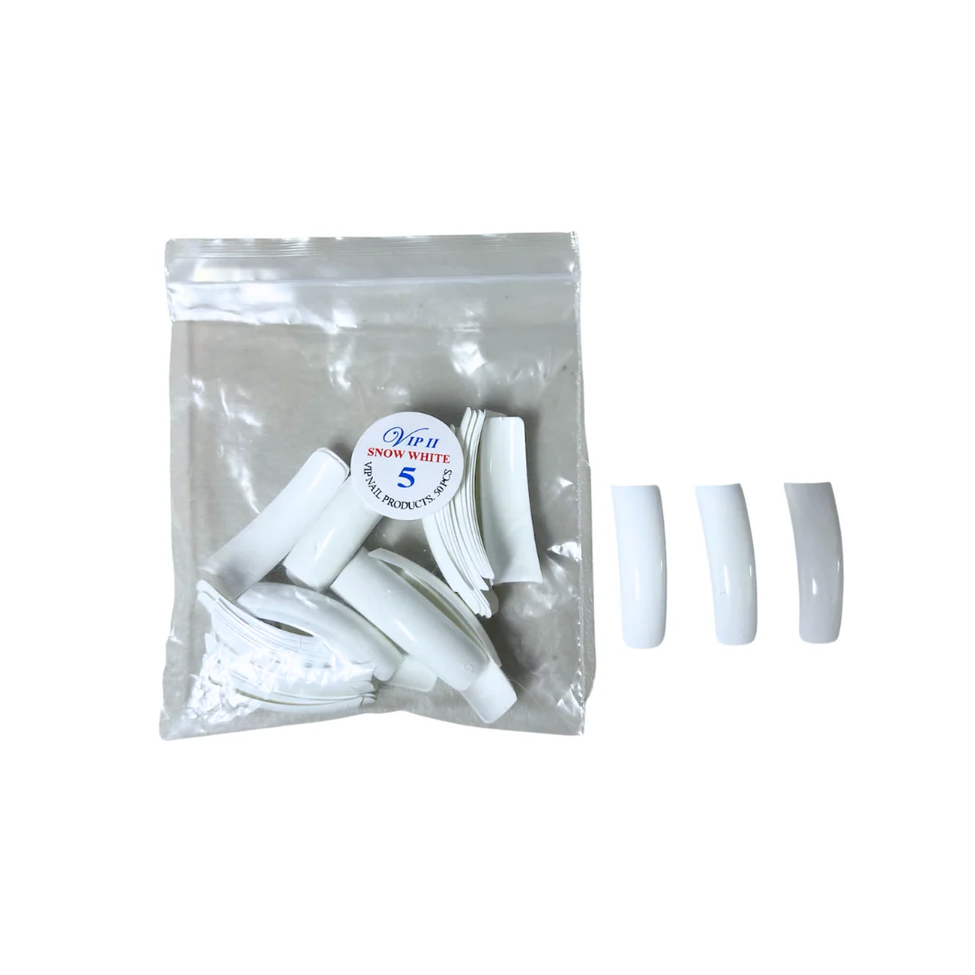 Nails 2k OmMe Nail Tips (Bag of 50 pcs) Clear - Image 2