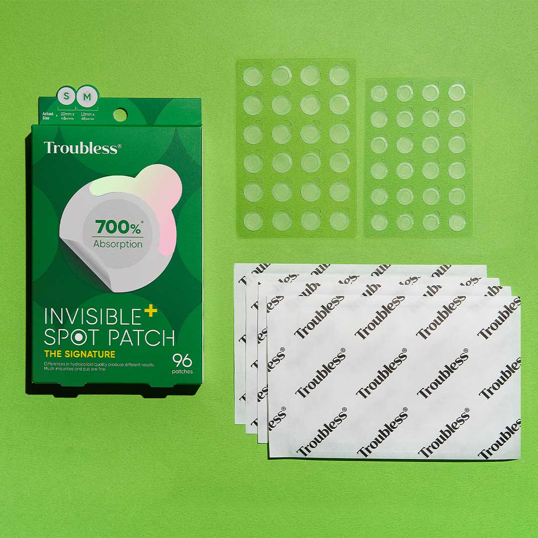 TROUBLESS Invisible Spot Patch #The Signature (12Mm*1Ea+10Mm*1Ea) - Image 2