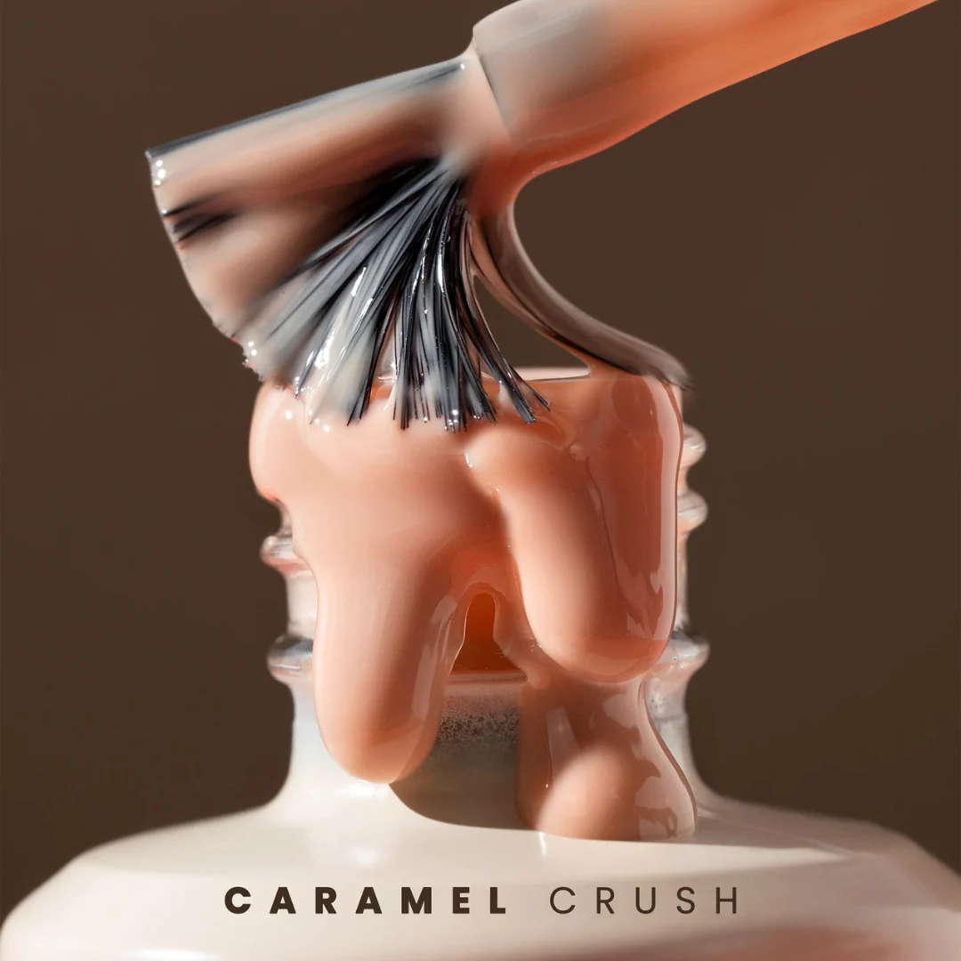 V Beauty Pure Rubber Base Caramel Crush (0.5 oz) - Image 2