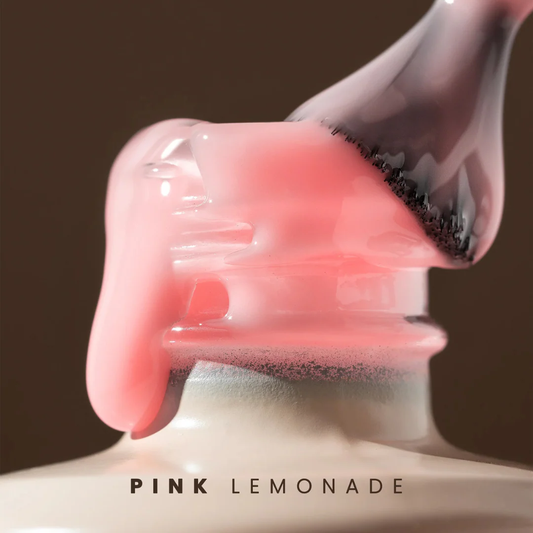 V Beauty Pure Rubber Base Pink Lemonade (0.5 oz) - Image 2