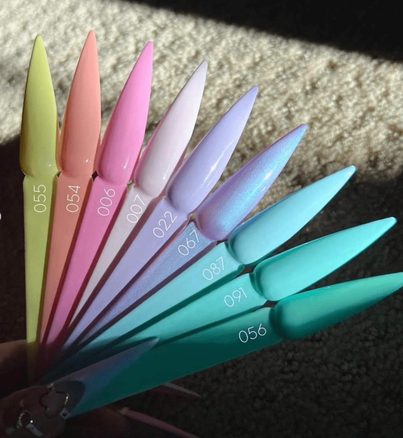 V Beauty Pure Gel Color Collection Pastel
