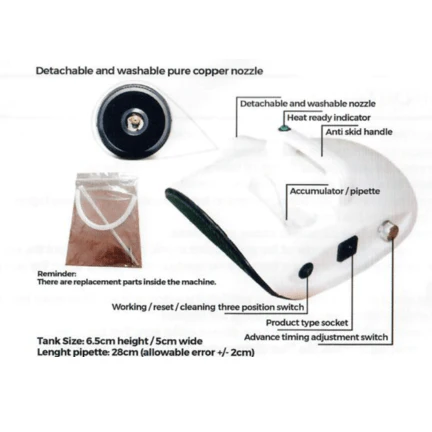 JNBS Multi-function Auto Vaporizer - Image 4