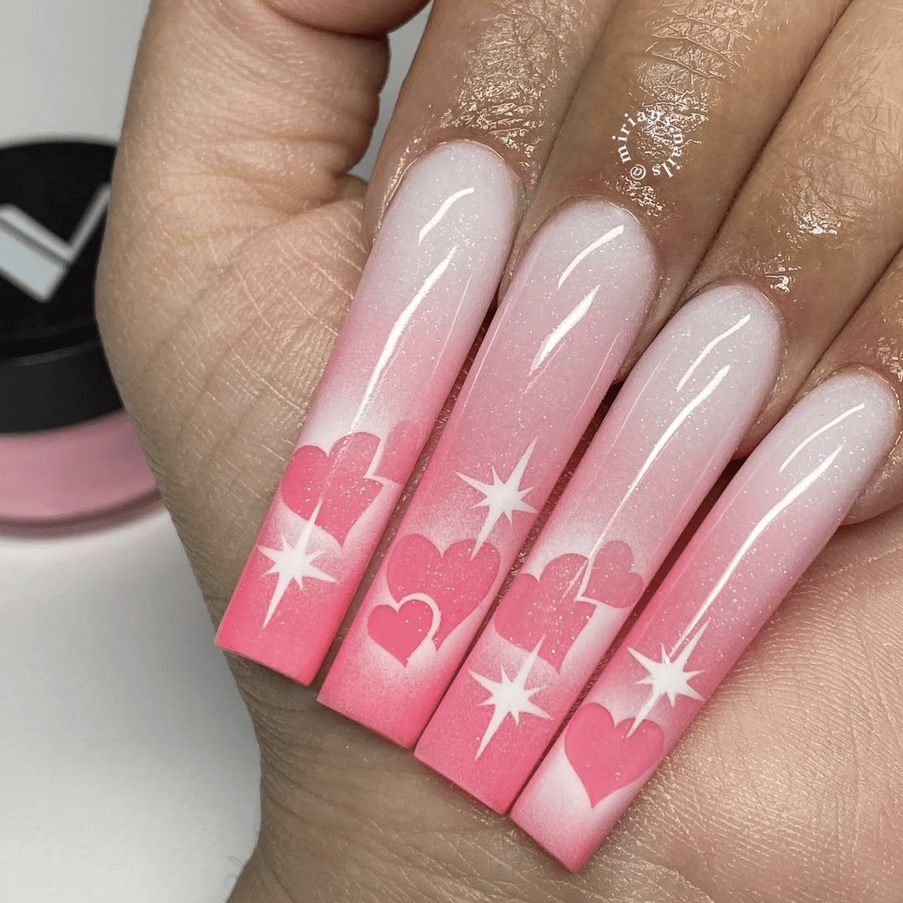 V Beauty Pure Acrylic Powder Luxe White - Image 2