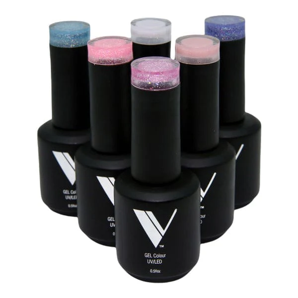 V Beauty Pure Gel Color Collection IN TWILIGHT Holo Glitter - Image 2