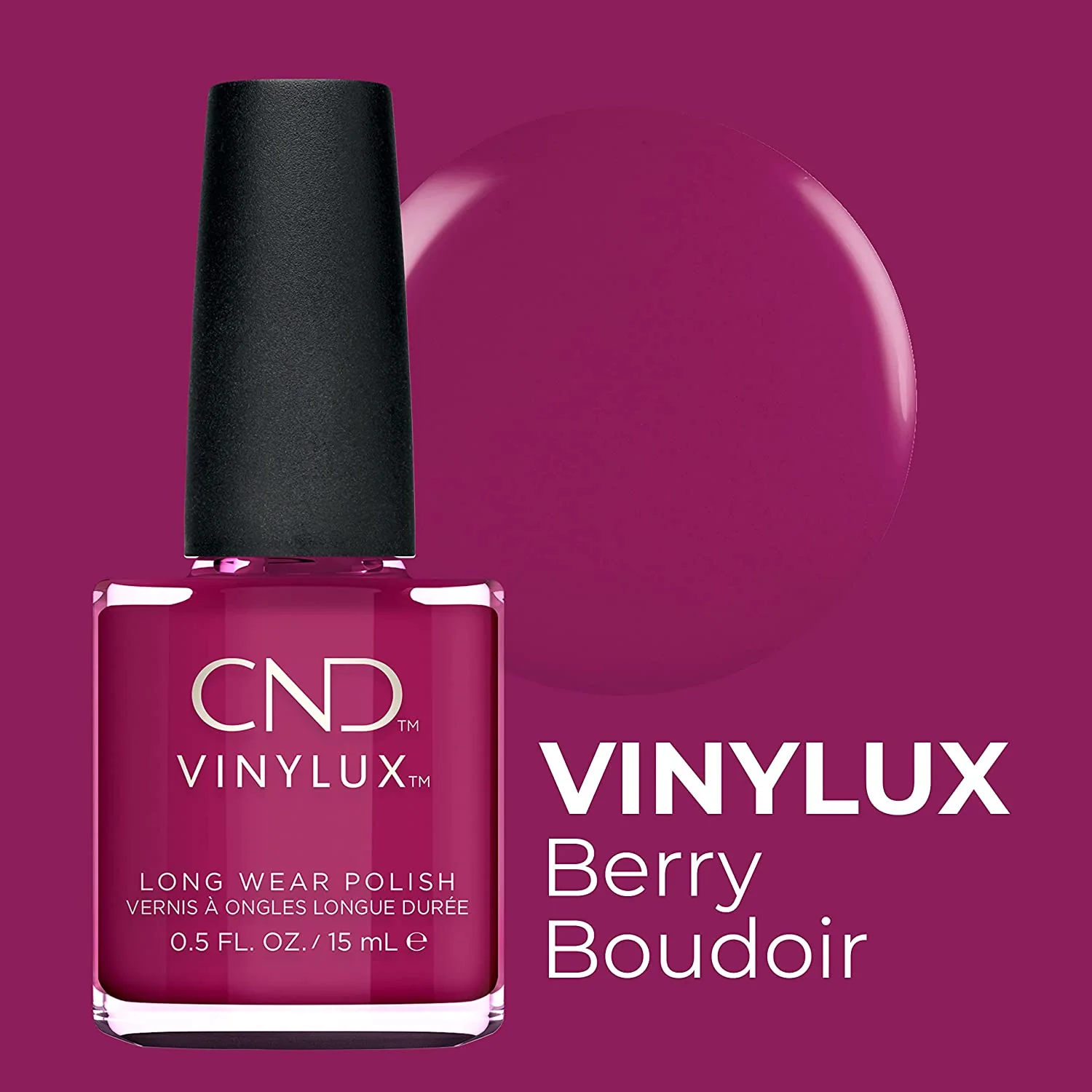 CND Vinylux 251 Berry Boudoir - Image 2